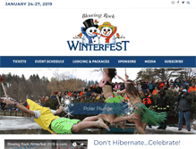 Tablet Screenshot of blowingrockwinterfest.com
